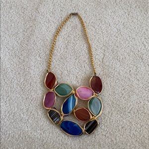 Precious stone necklace